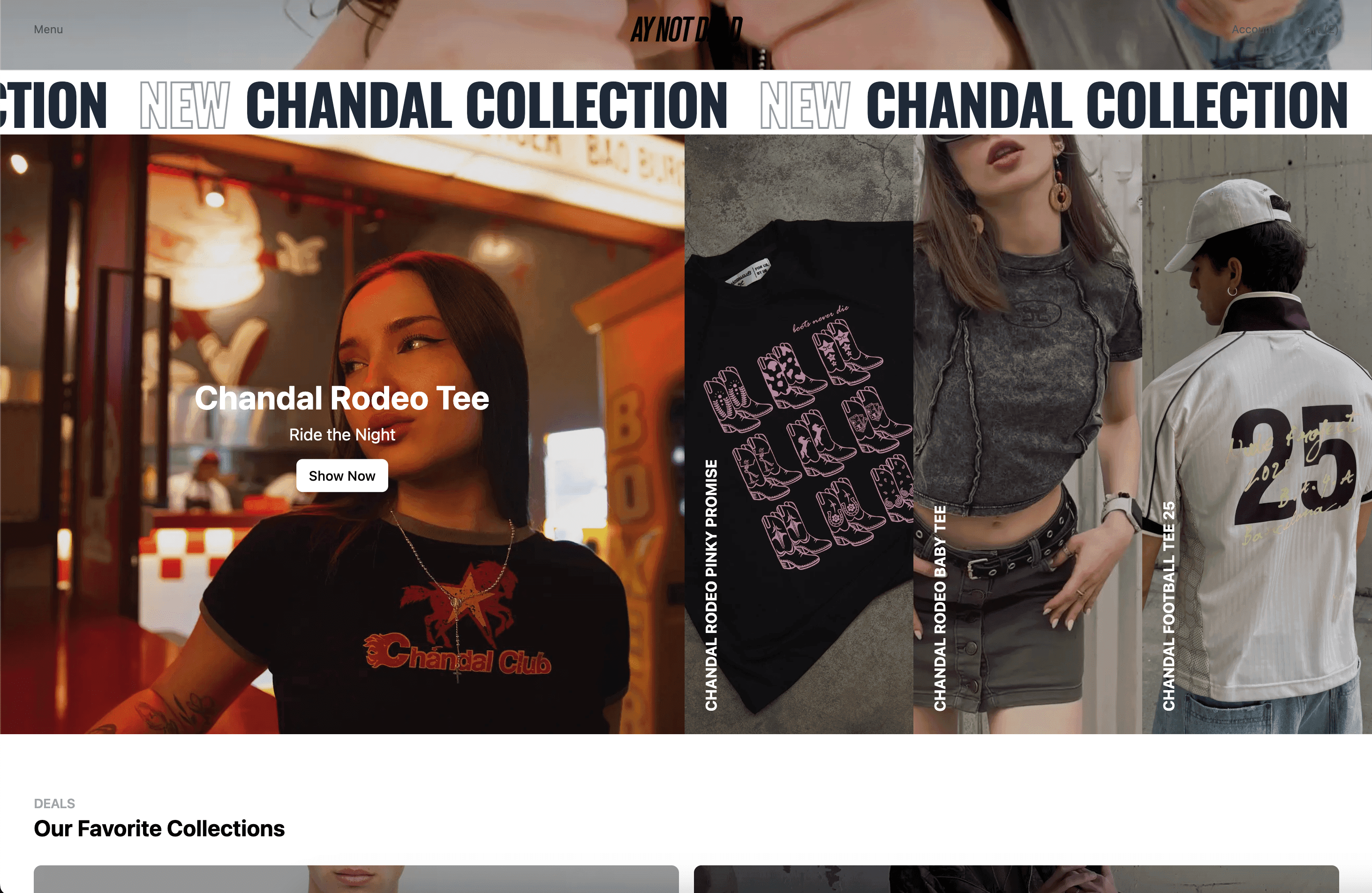 Ay Not Dead － E-commerce